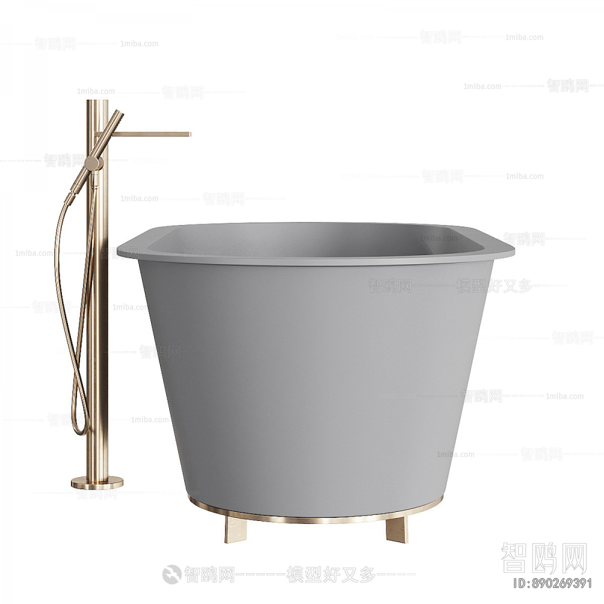 Nordic Style Bathtub