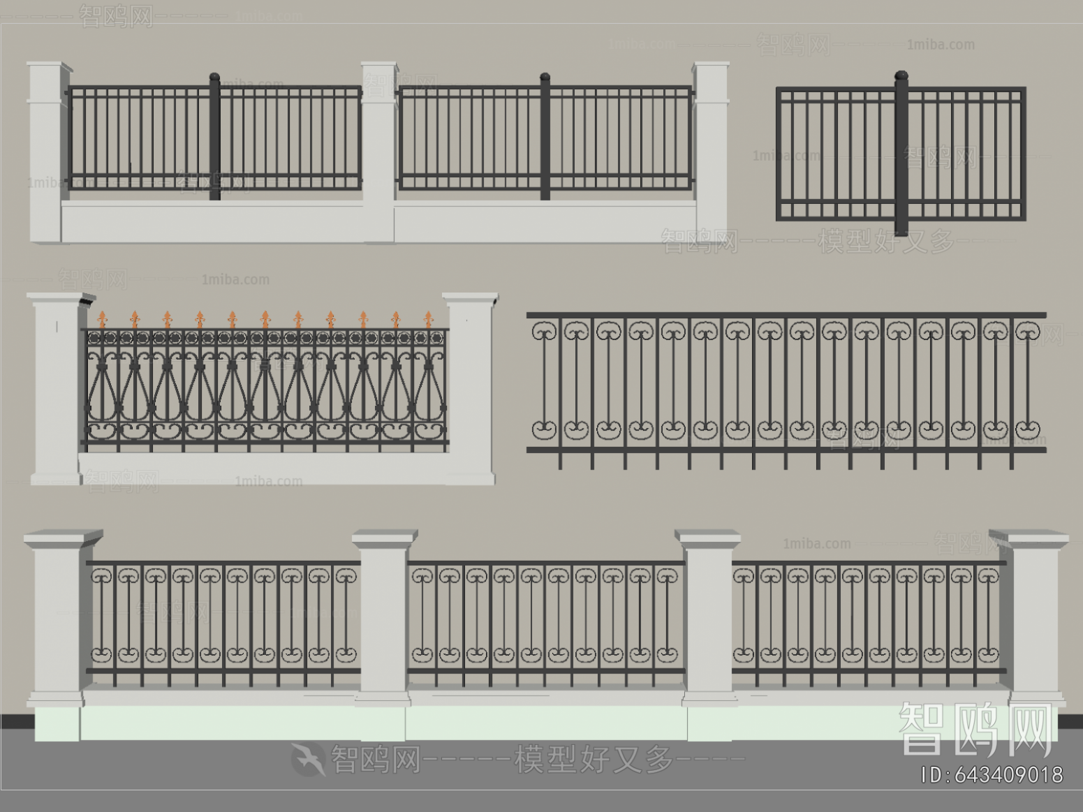 Simple European Style Guardrail