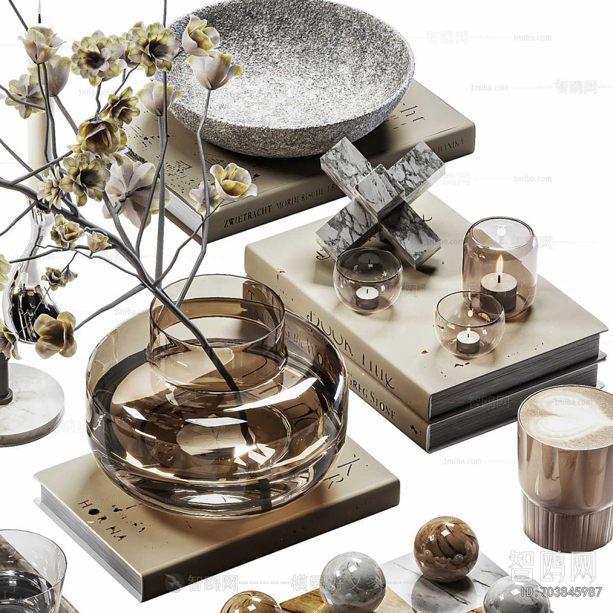 Chinese Style Decorative Set