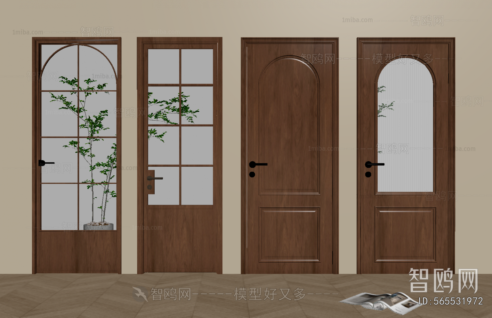 French Style Single Door