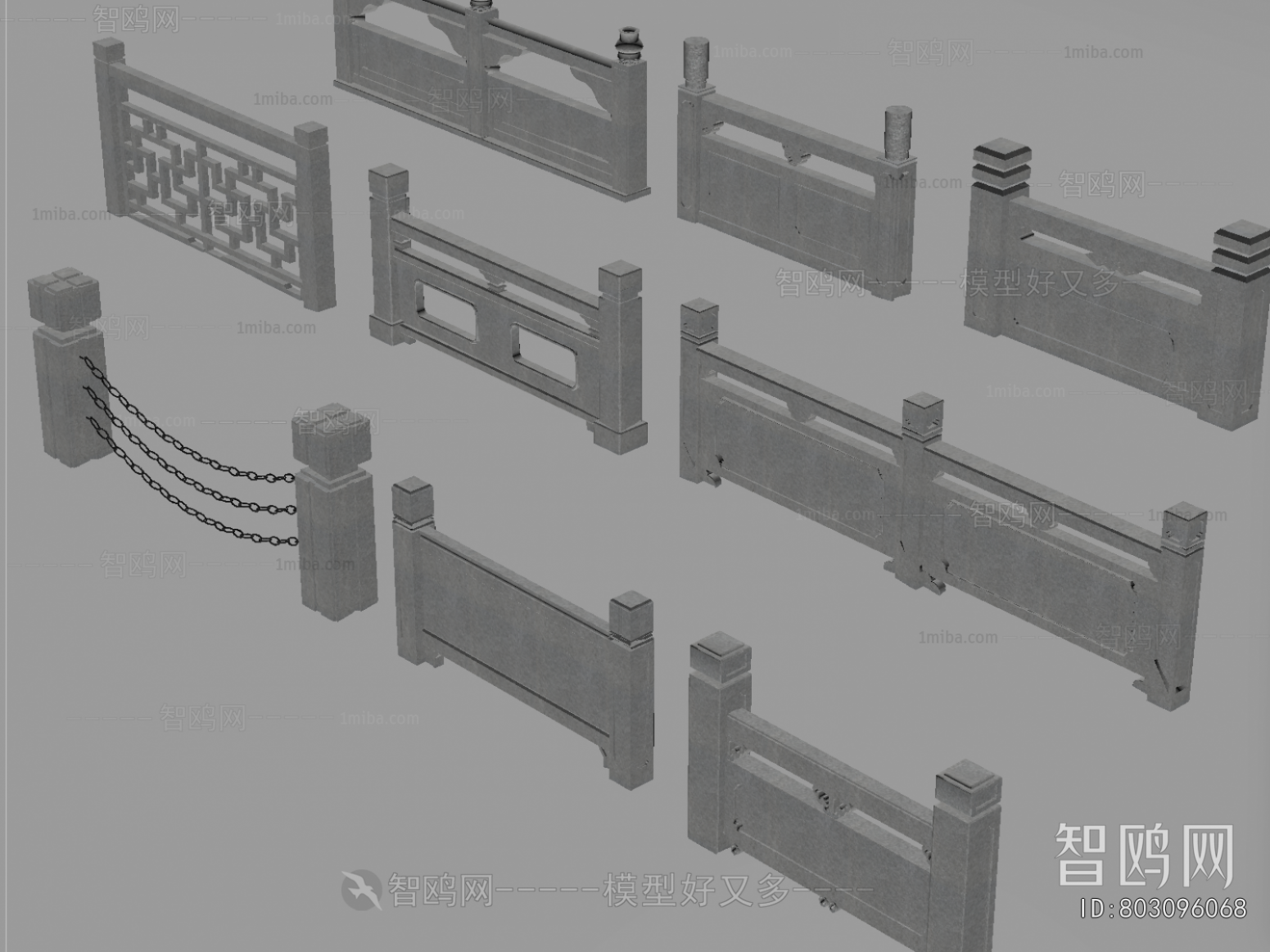 Chinese Style Guardrail