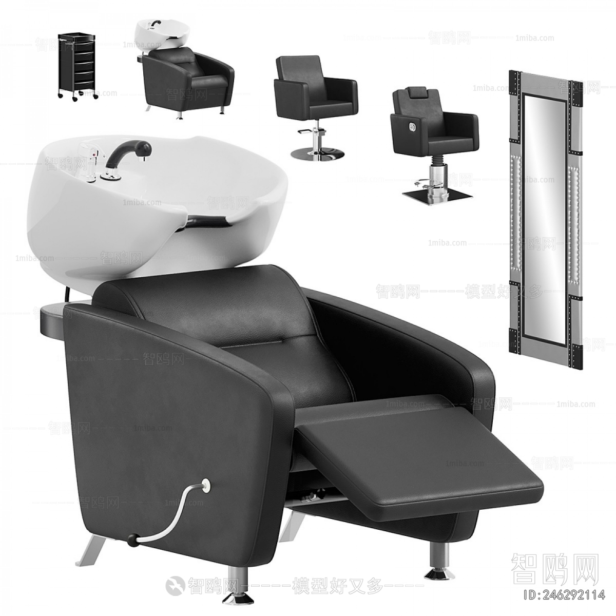 Modern Barber Chair