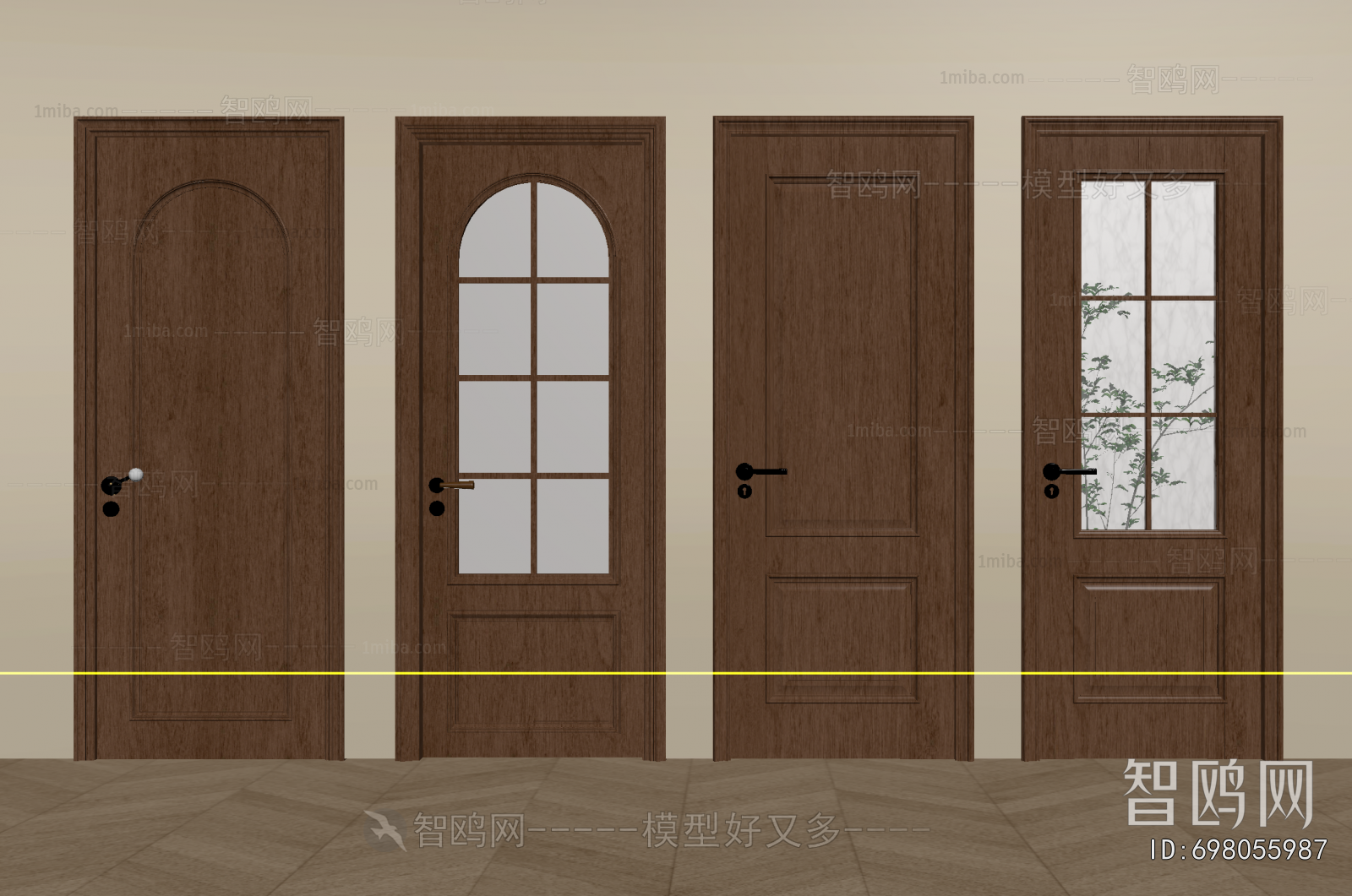 French Style Single Door