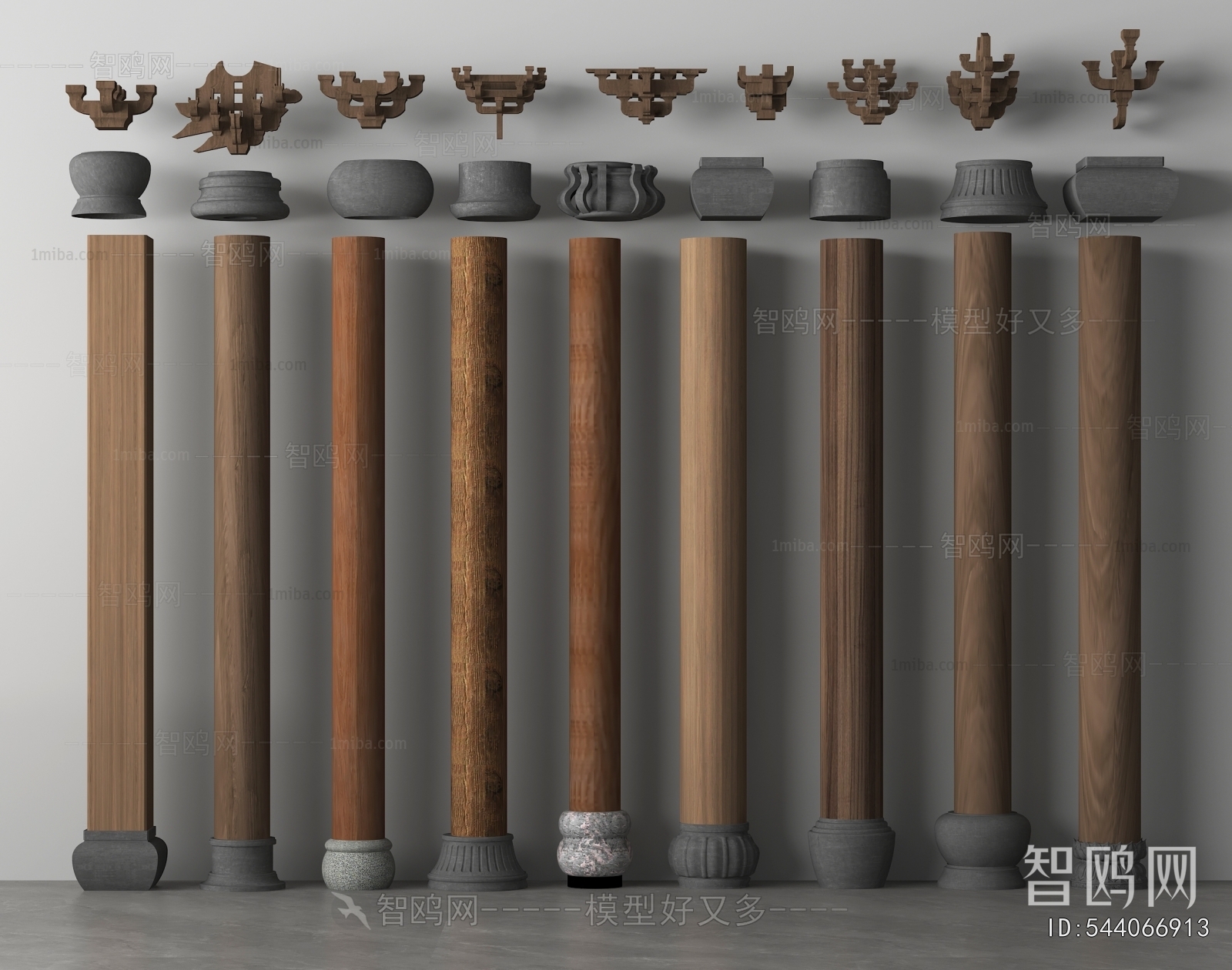 Chinese Style Column