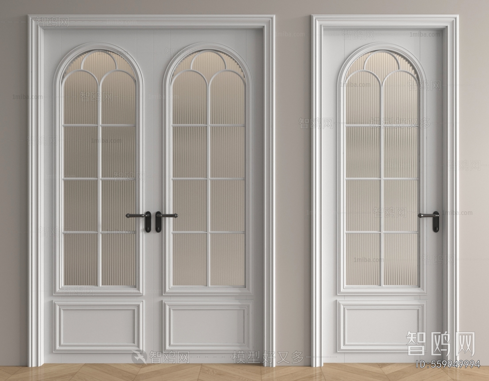 French Style Single Door