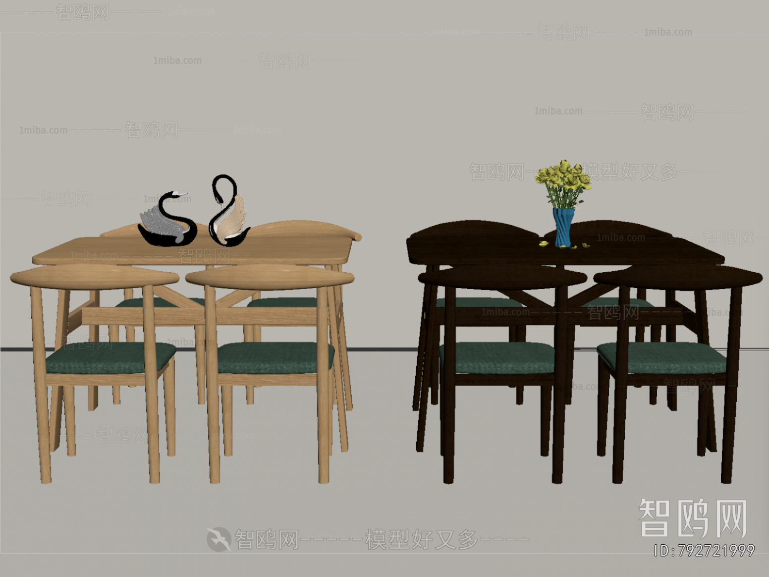 Nordic Style Dining Table And Chairs