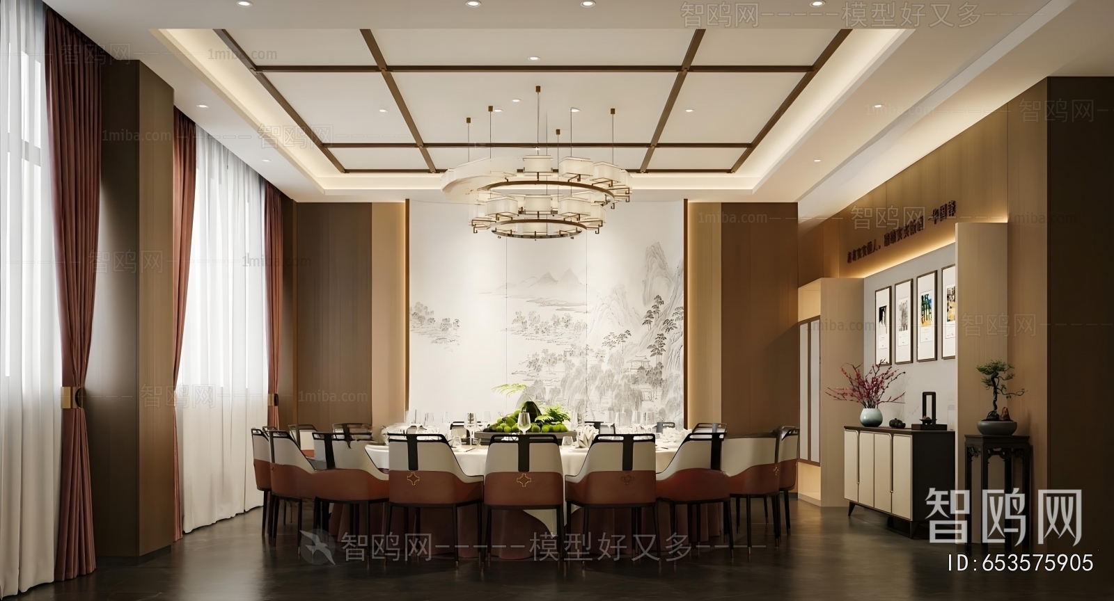 New Chinese Style Restaurant Box