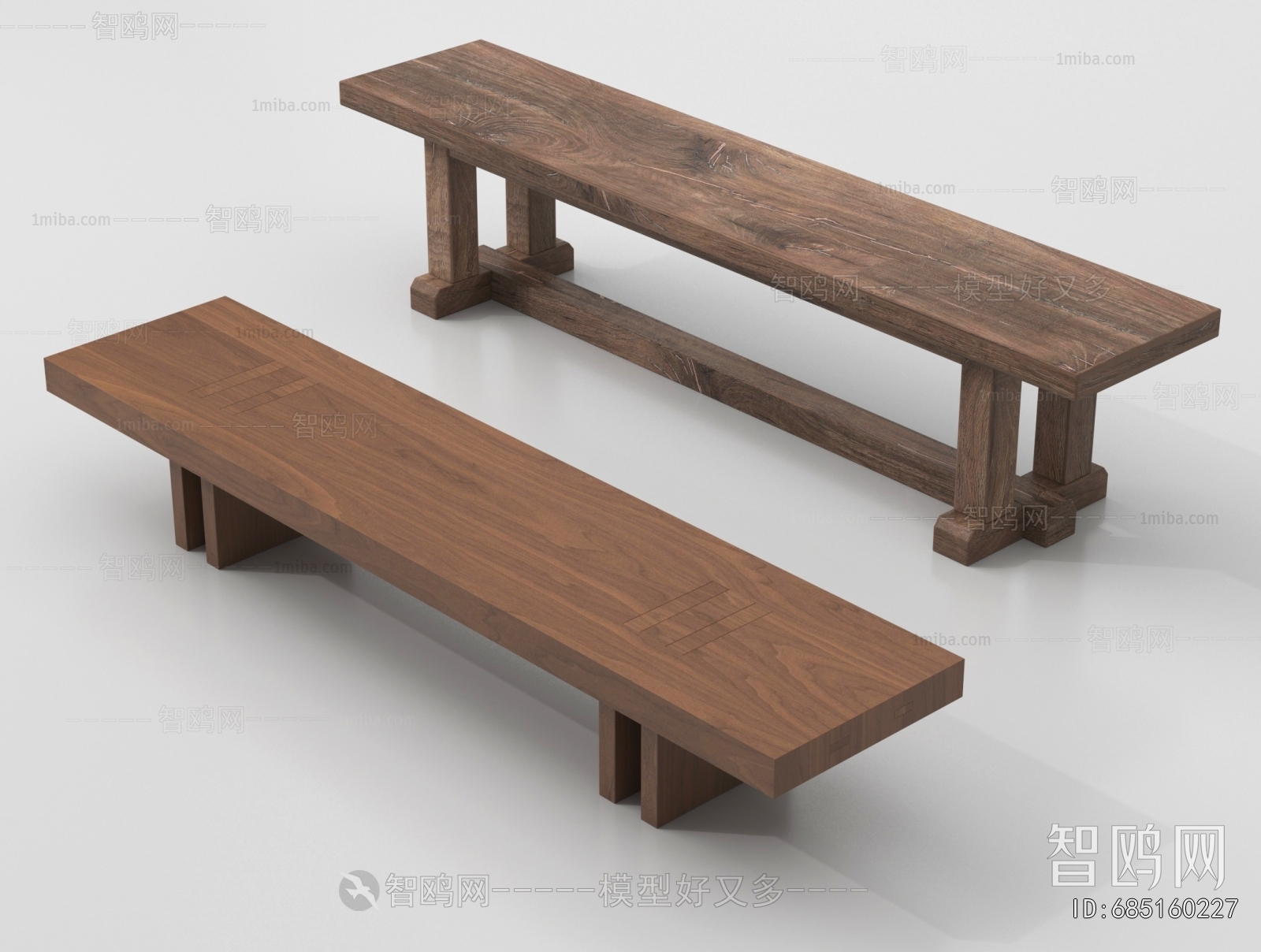 New Chinese Style Bench