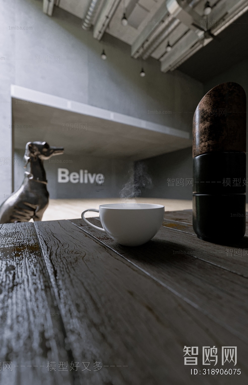 Industrial Style A Living Room