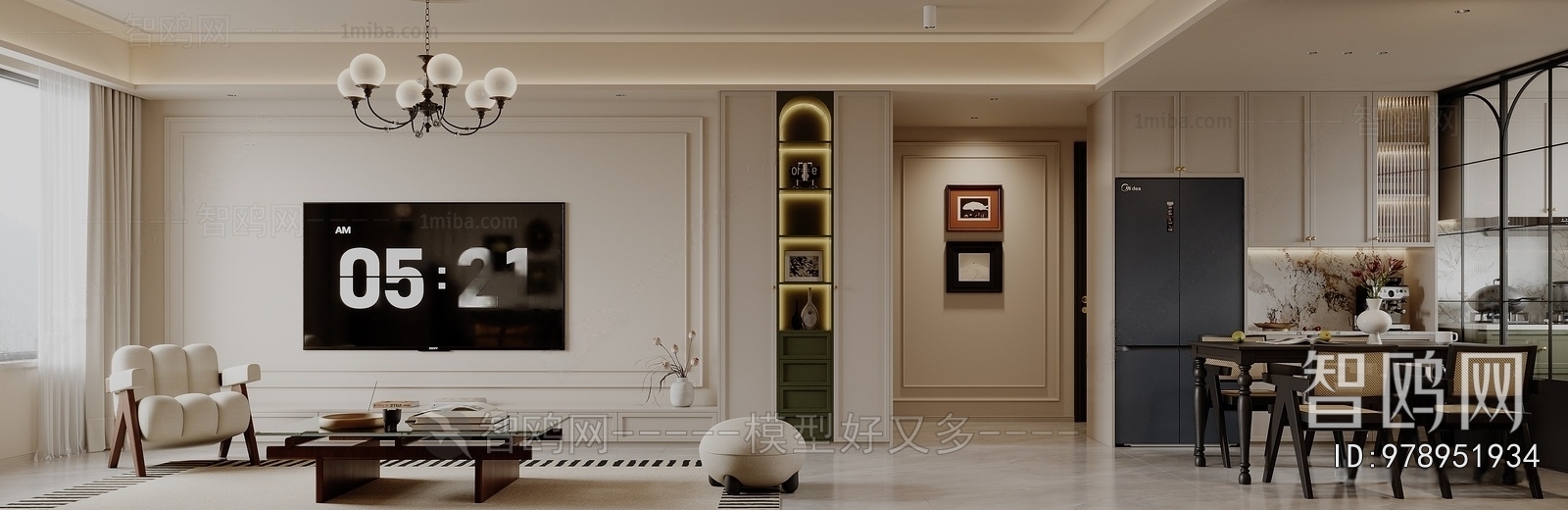 French Style A Living Room