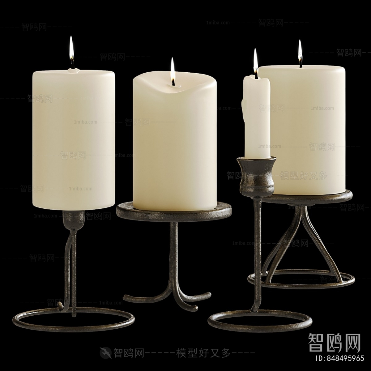 Modern Candles/Candlesticks
