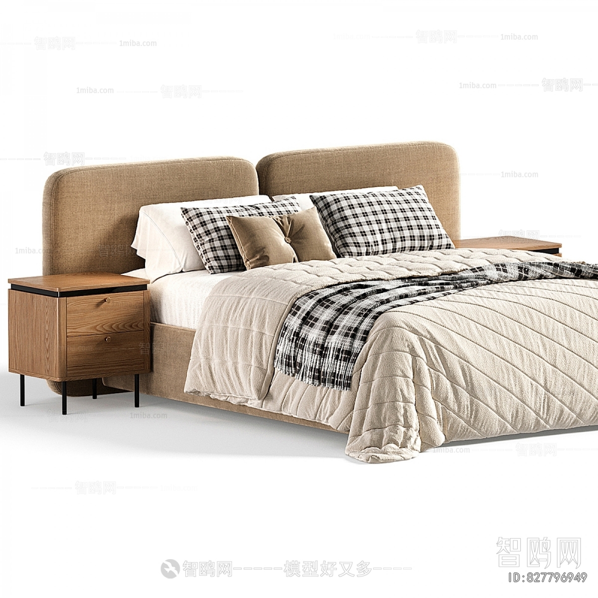 Modern Double Bed