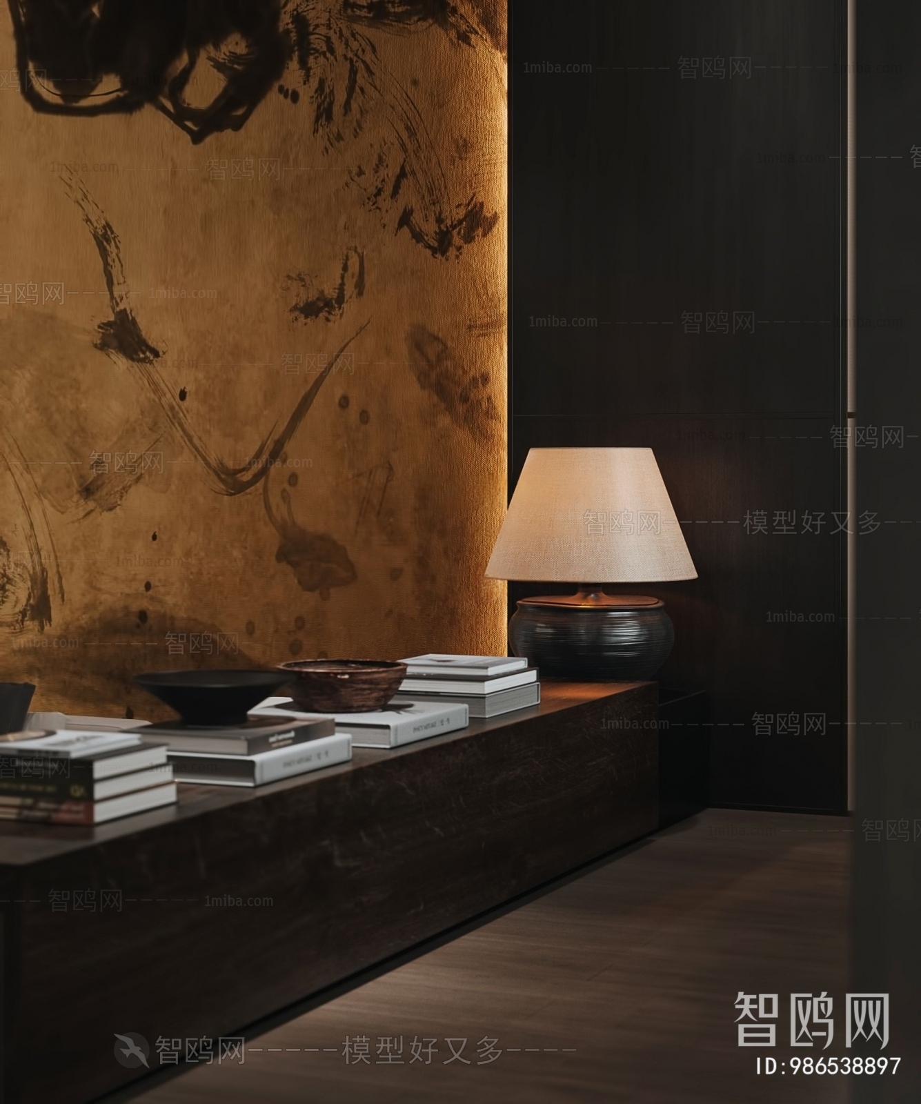 Wabi-sabi Style A Living Room