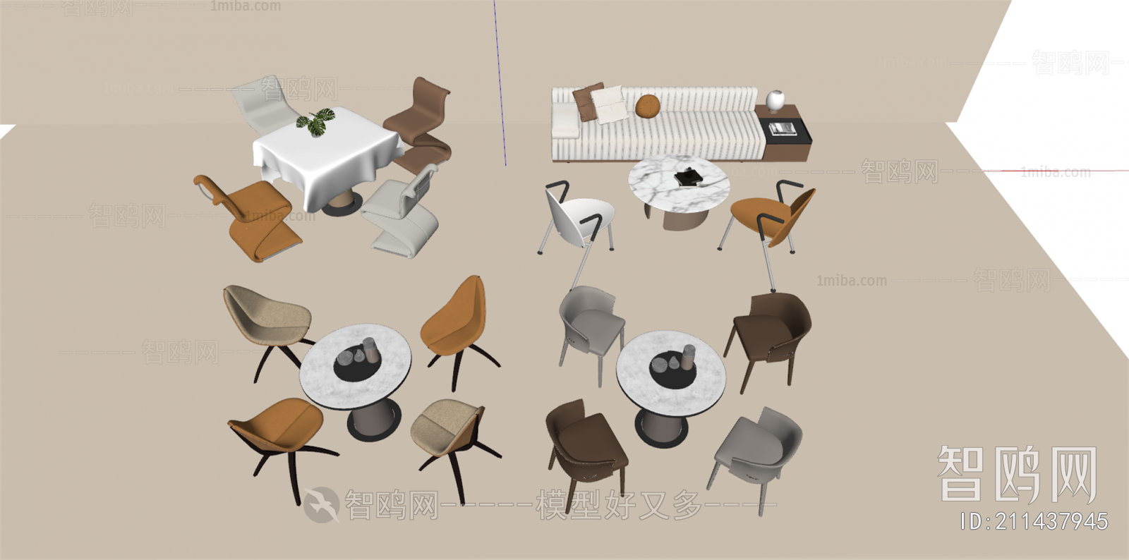 Modern Leisure Table And Chair