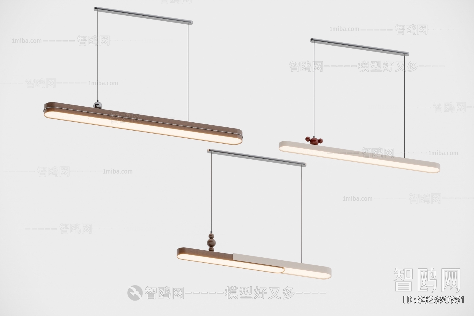 Modern Long Chandelier