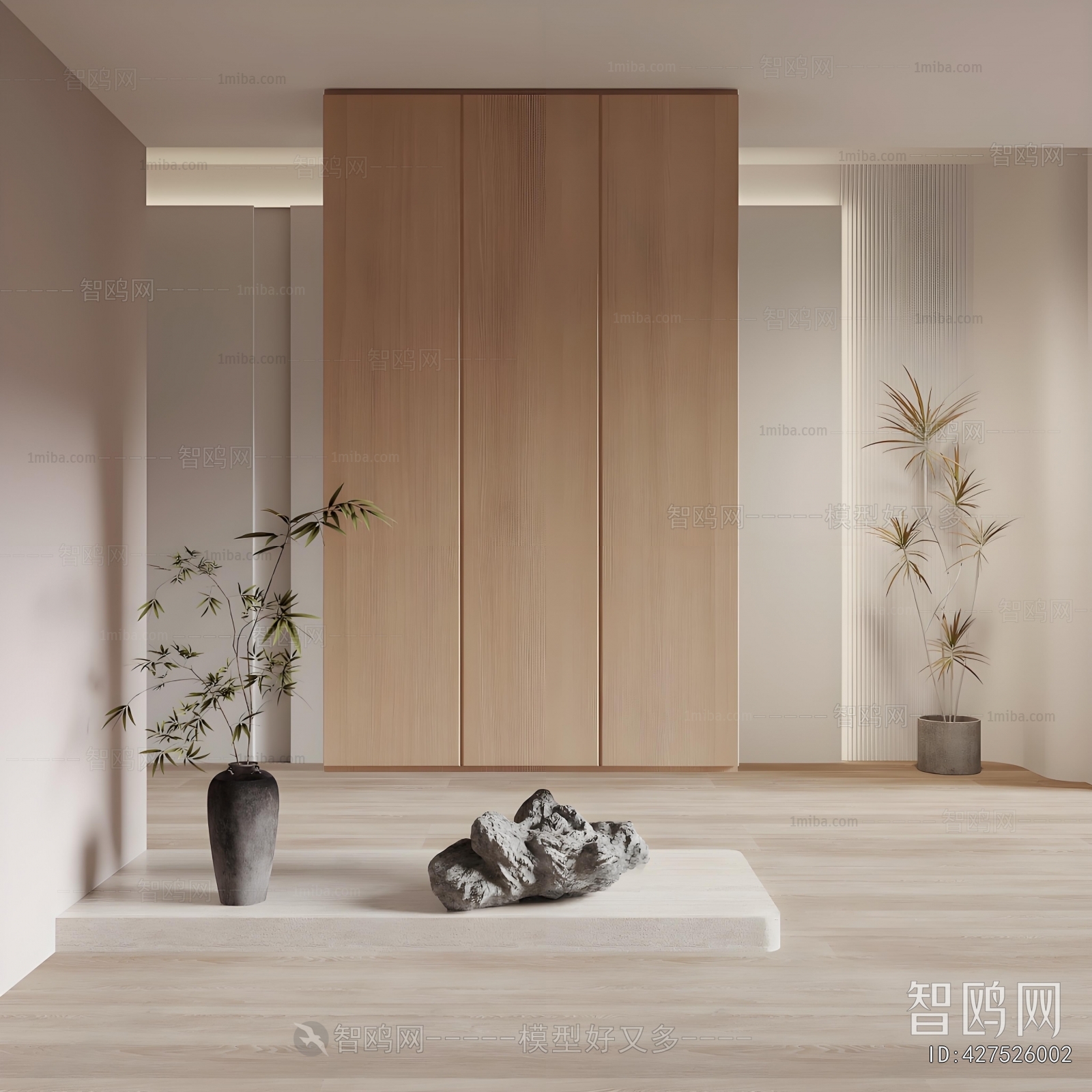 Japanese Style Hallway