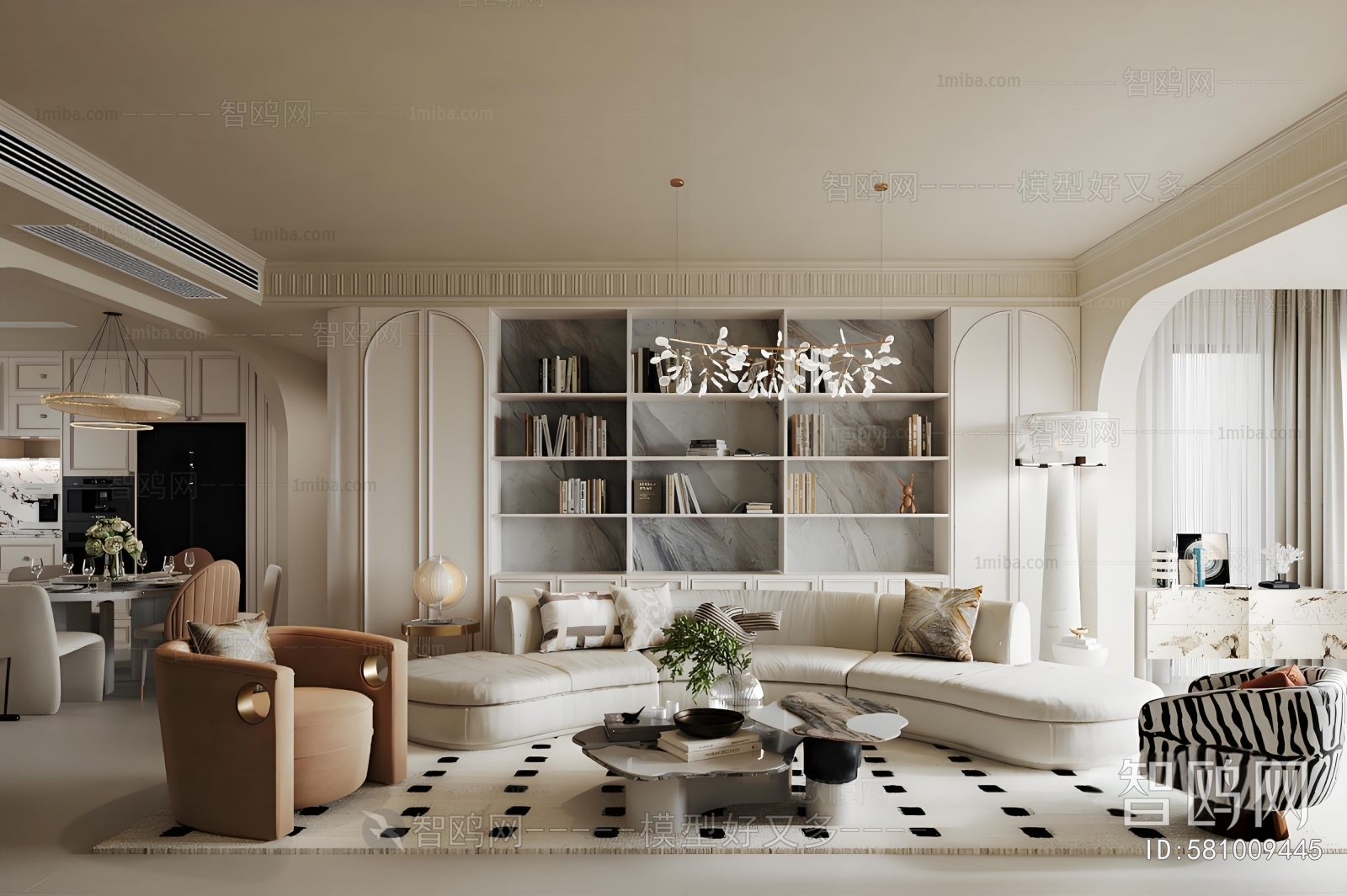 French Style A Living Room