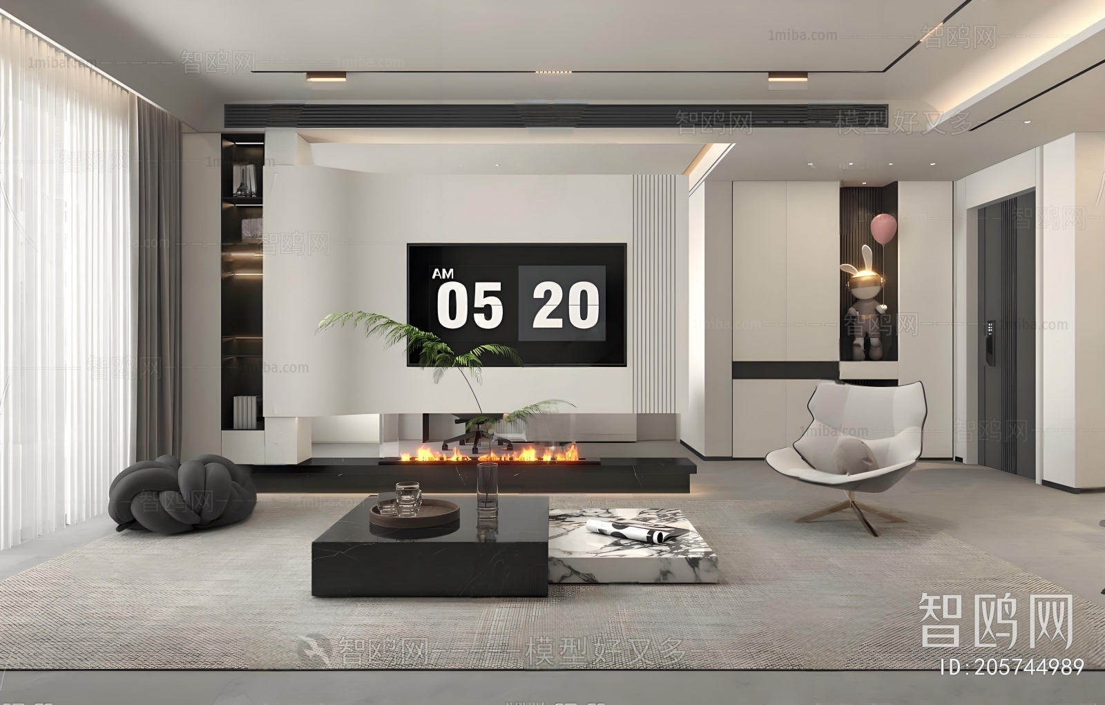 Modern A Living Room