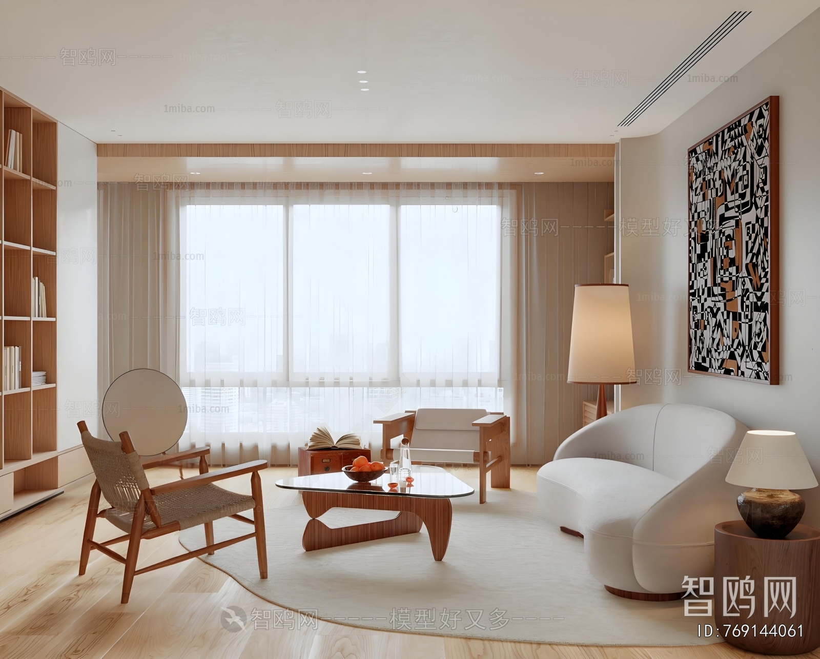 Japanese Style A Living Room