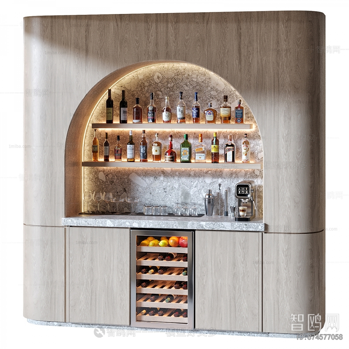 Modern Wine Cabinet