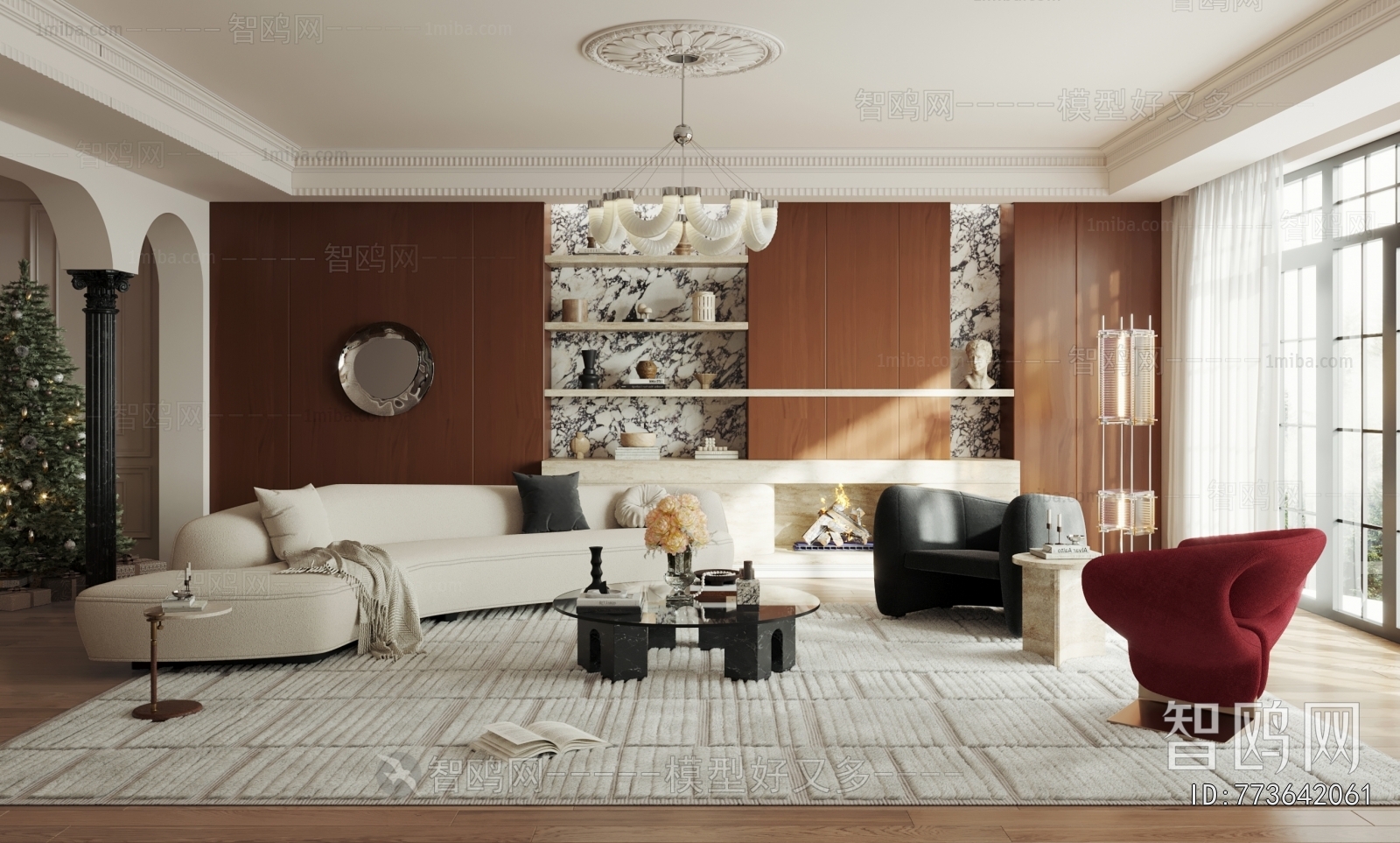 French Style A Living Room