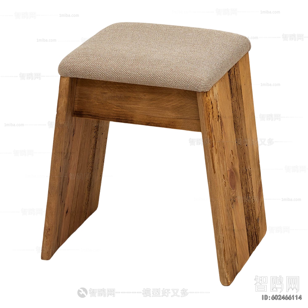Wabi-sabi Style Stool