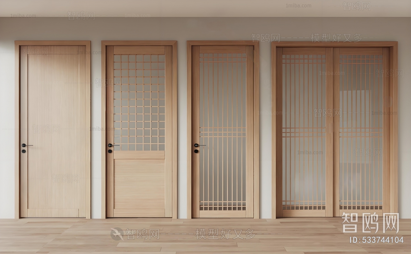 Japanese Style Single Door