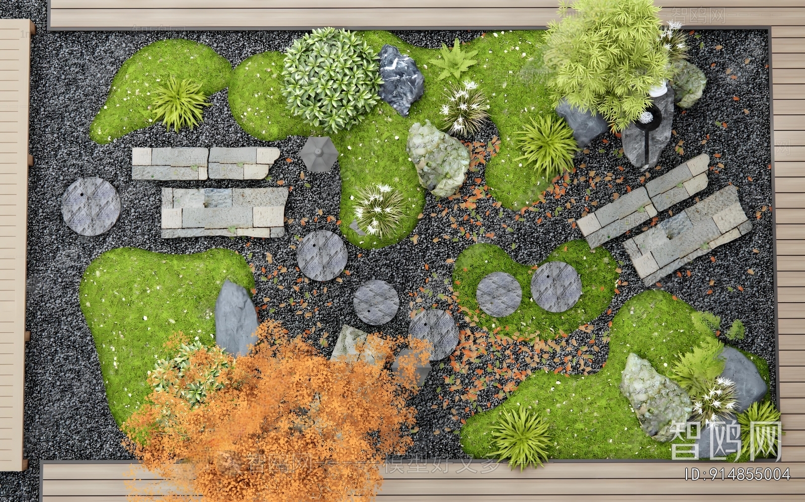 Japanese Style Courtyard/landscape