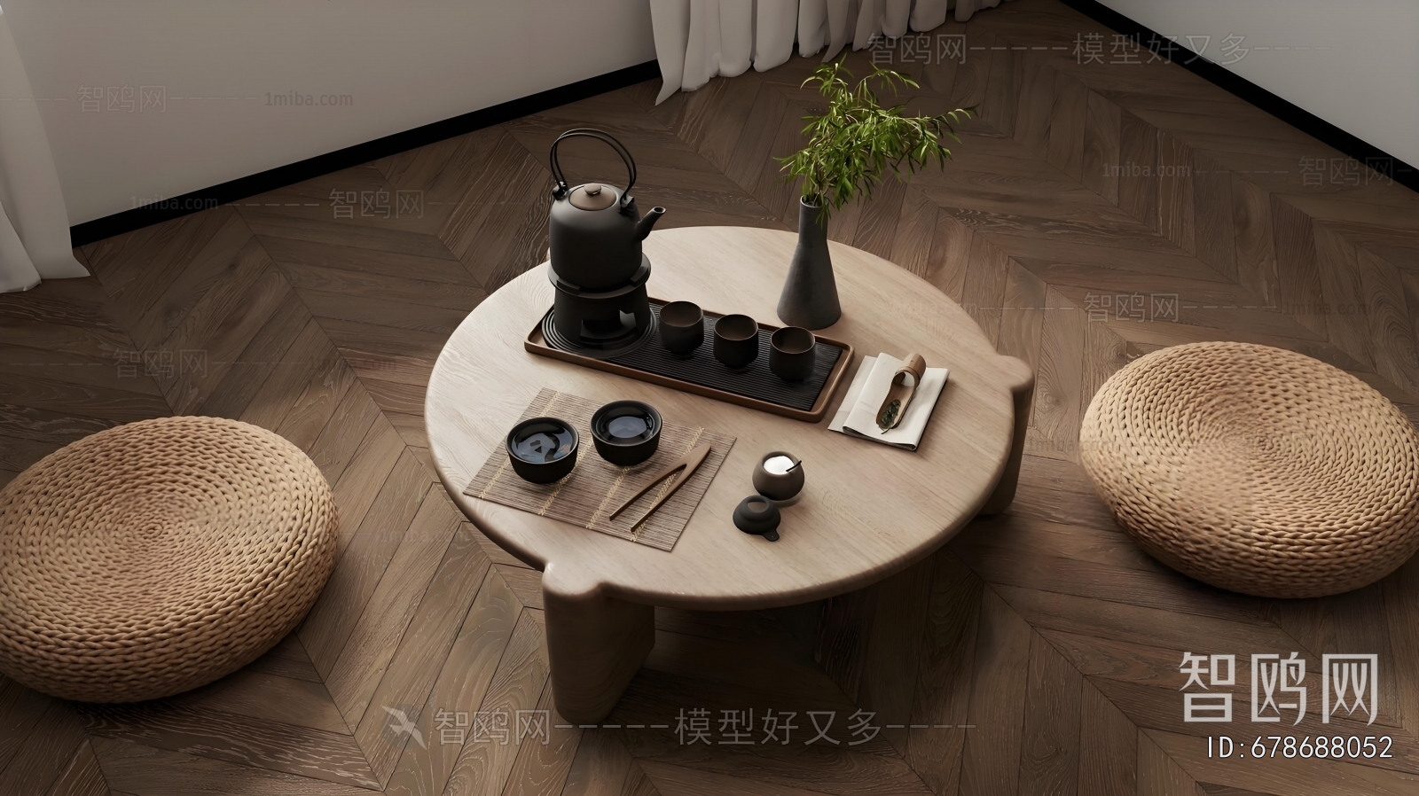 Japanese Style Tea Tables And Chairs