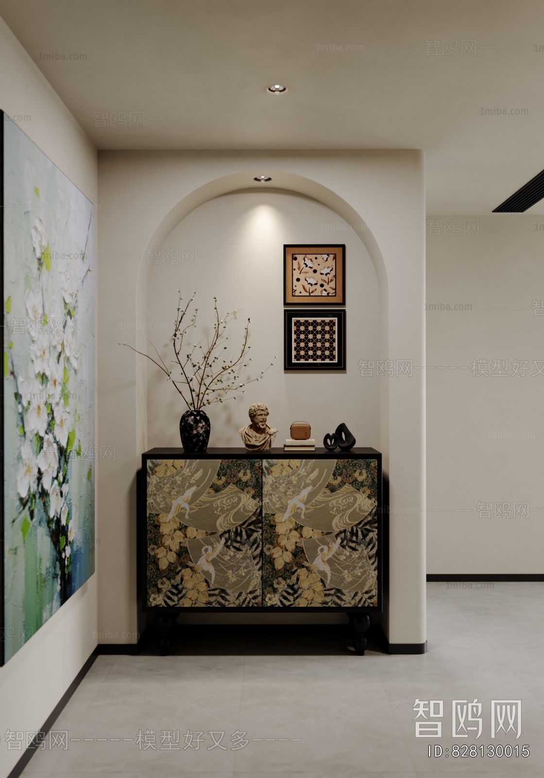 French Style Hallway