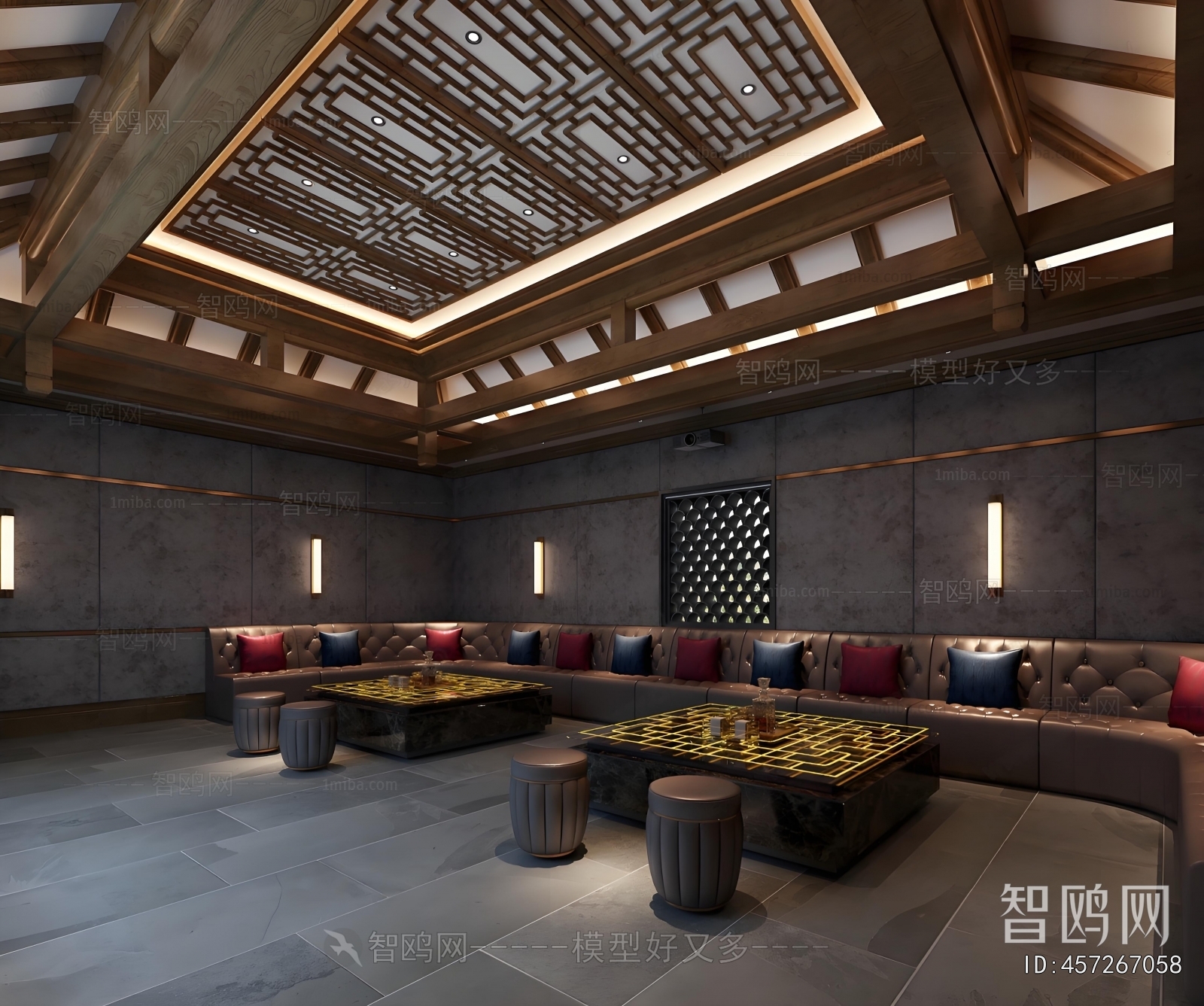 New Chinese Style KTV Box