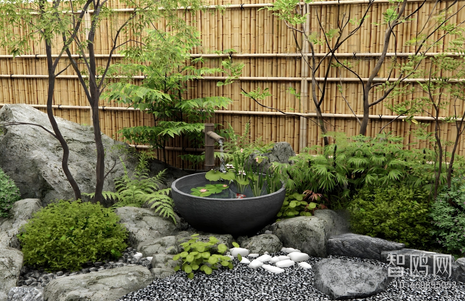 Japanese Style Courtyard/landscape