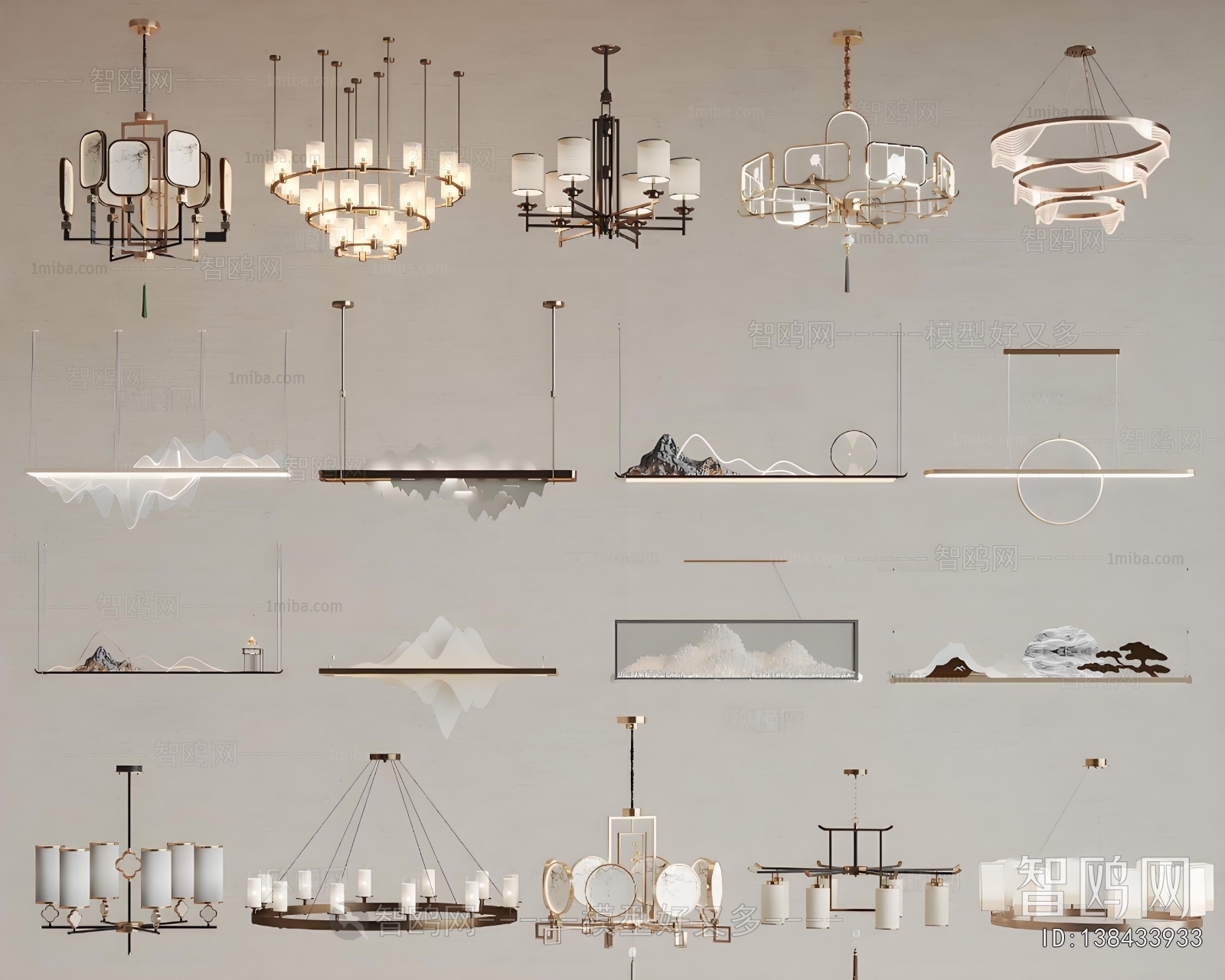 New Chinese Style Droplight