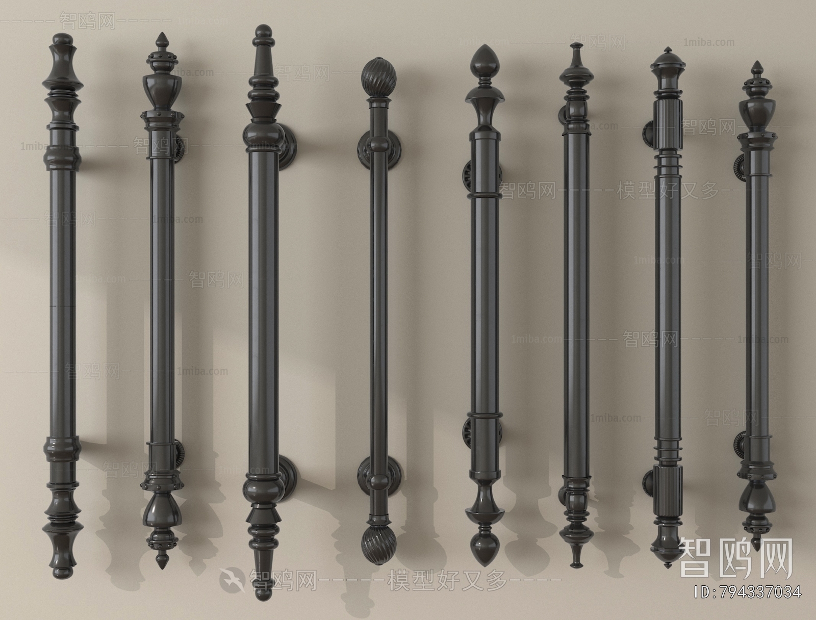 French Style Door Handle