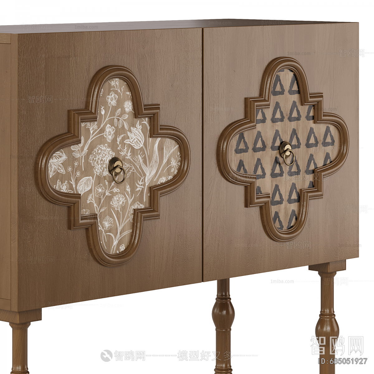 New Classical Style Entrance Cabinet