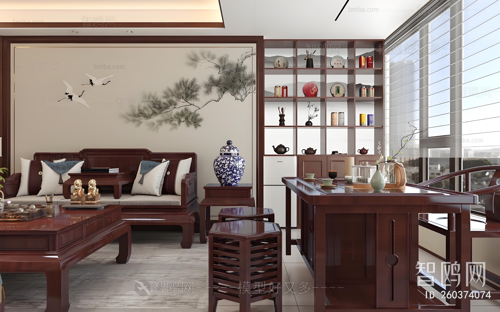 Chinese Style A Living Room