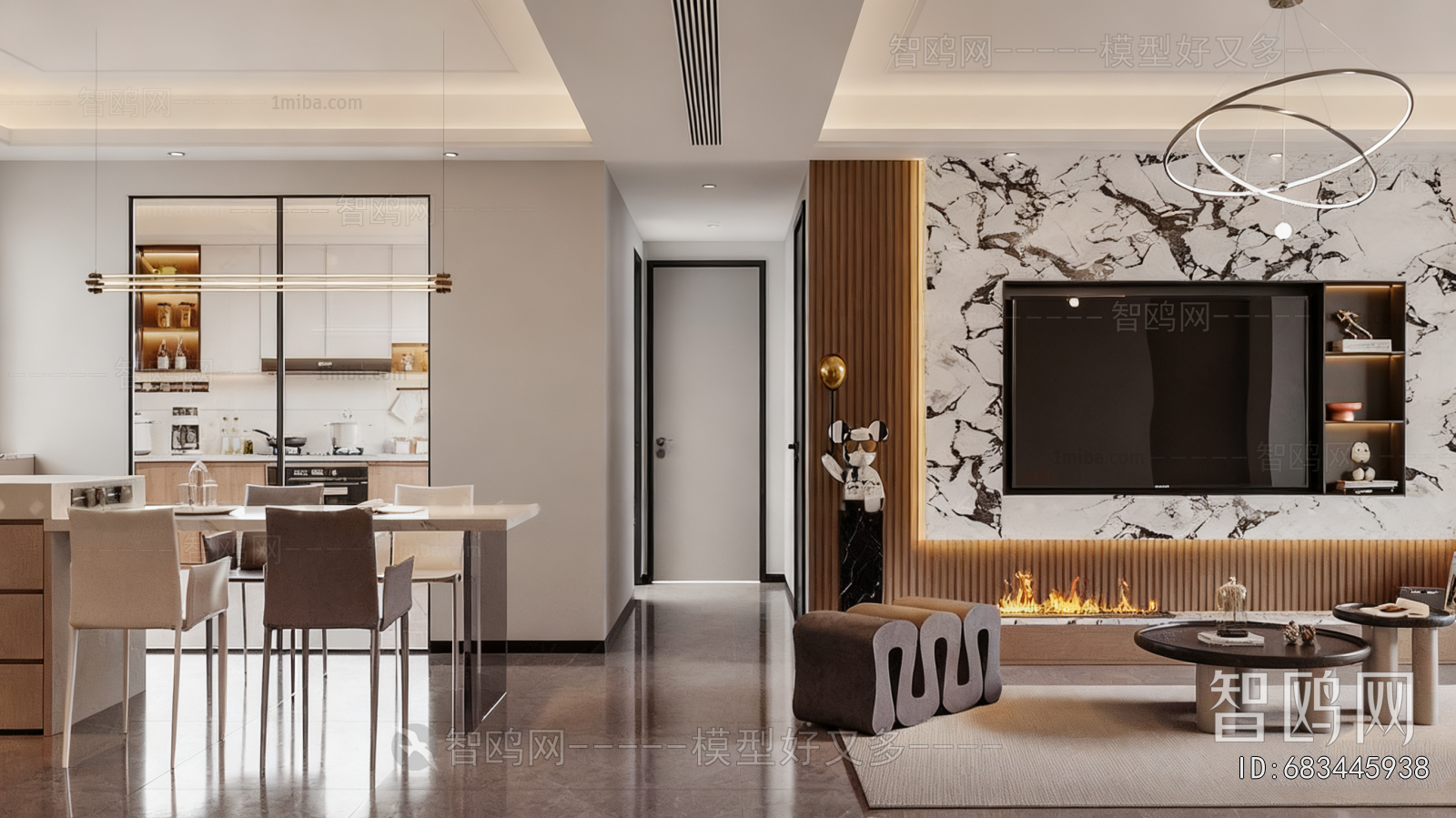 Modern A Living Room