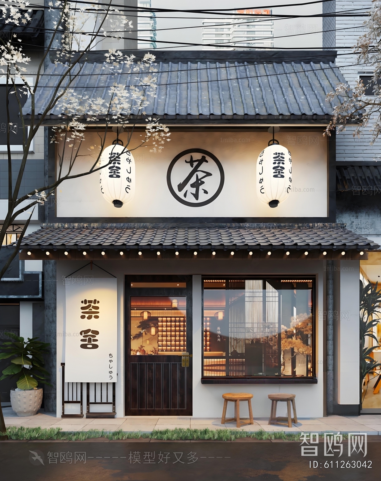 Japanese Style Facade Element