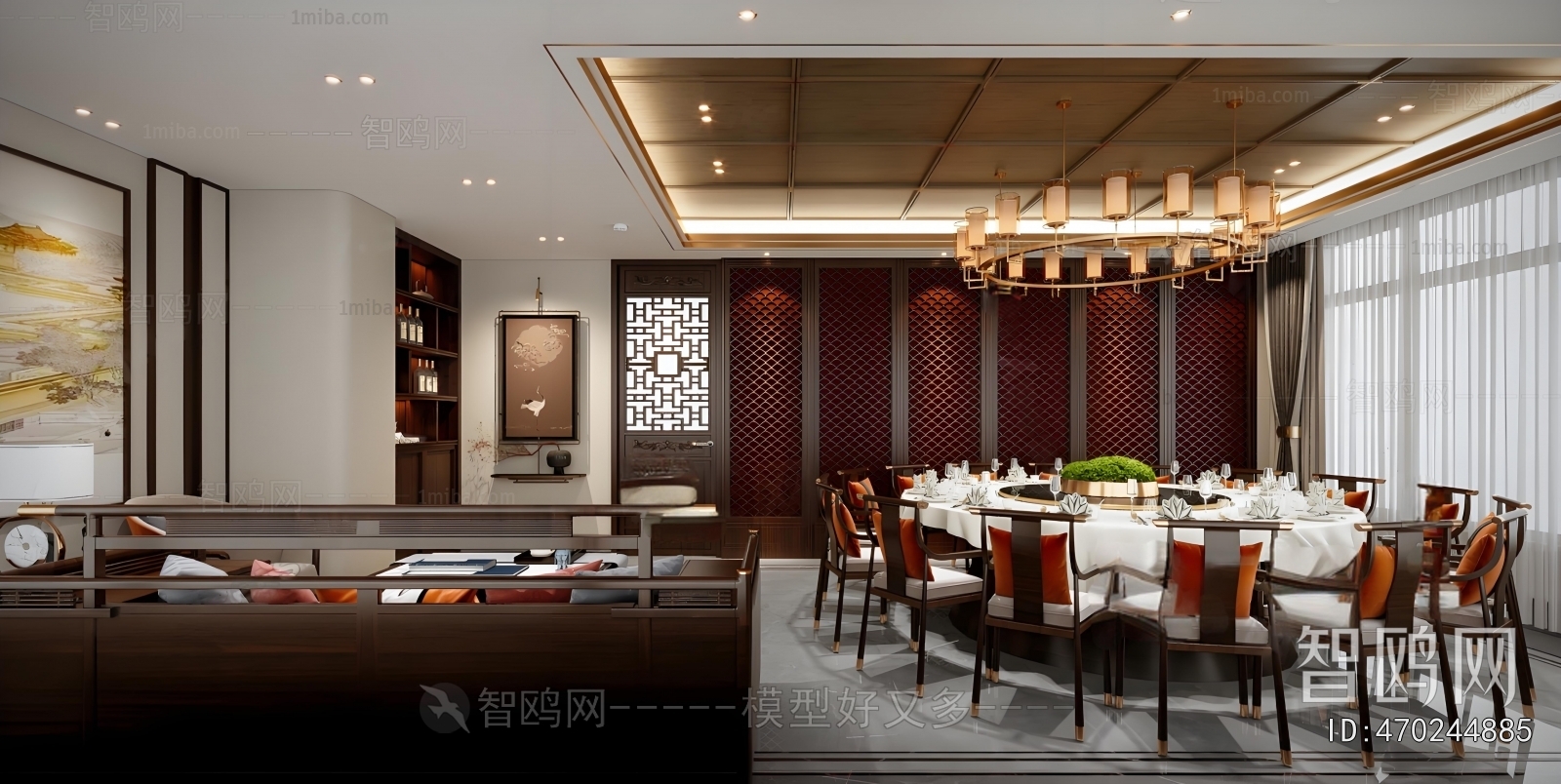 New Chinese Style Restaurant Box