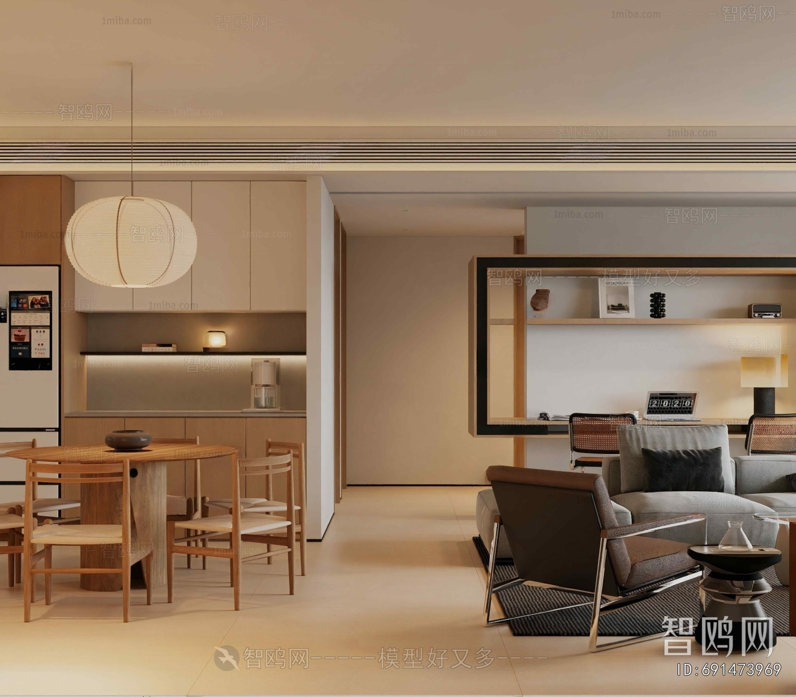 Japanese Style A Living Room