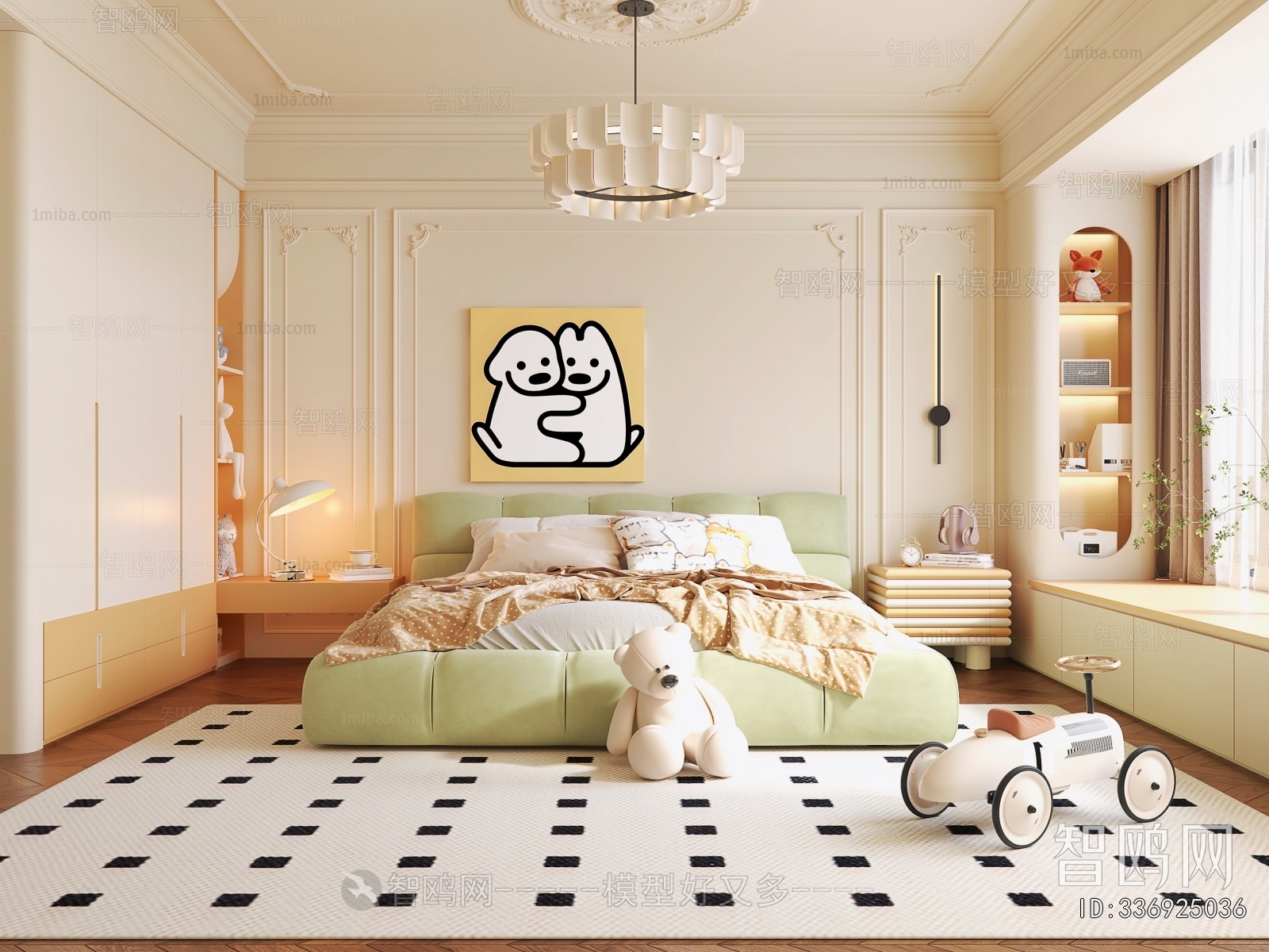 French Style Children's Room