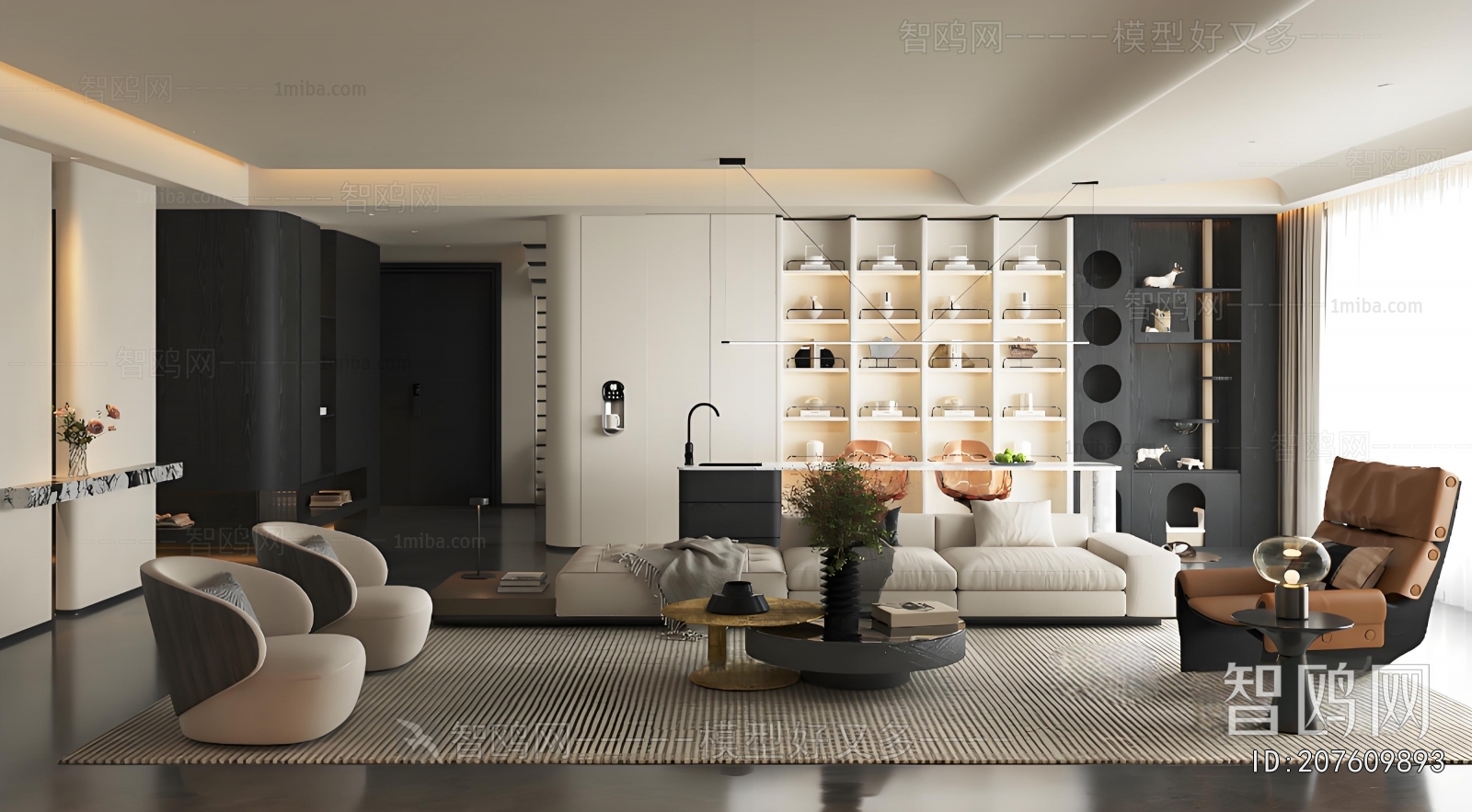 Modern A Living Room