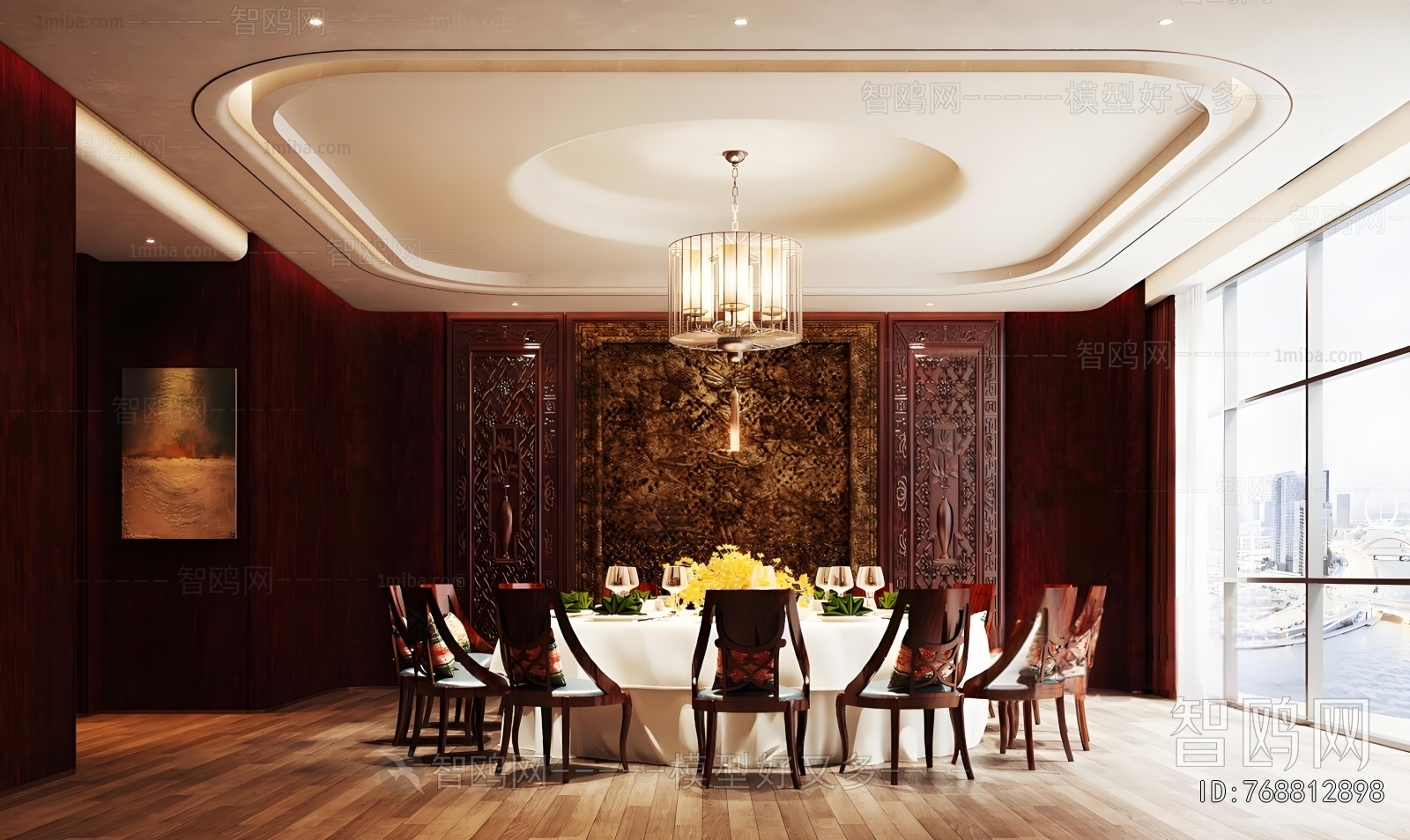 New Chinese Style Restaurant Box