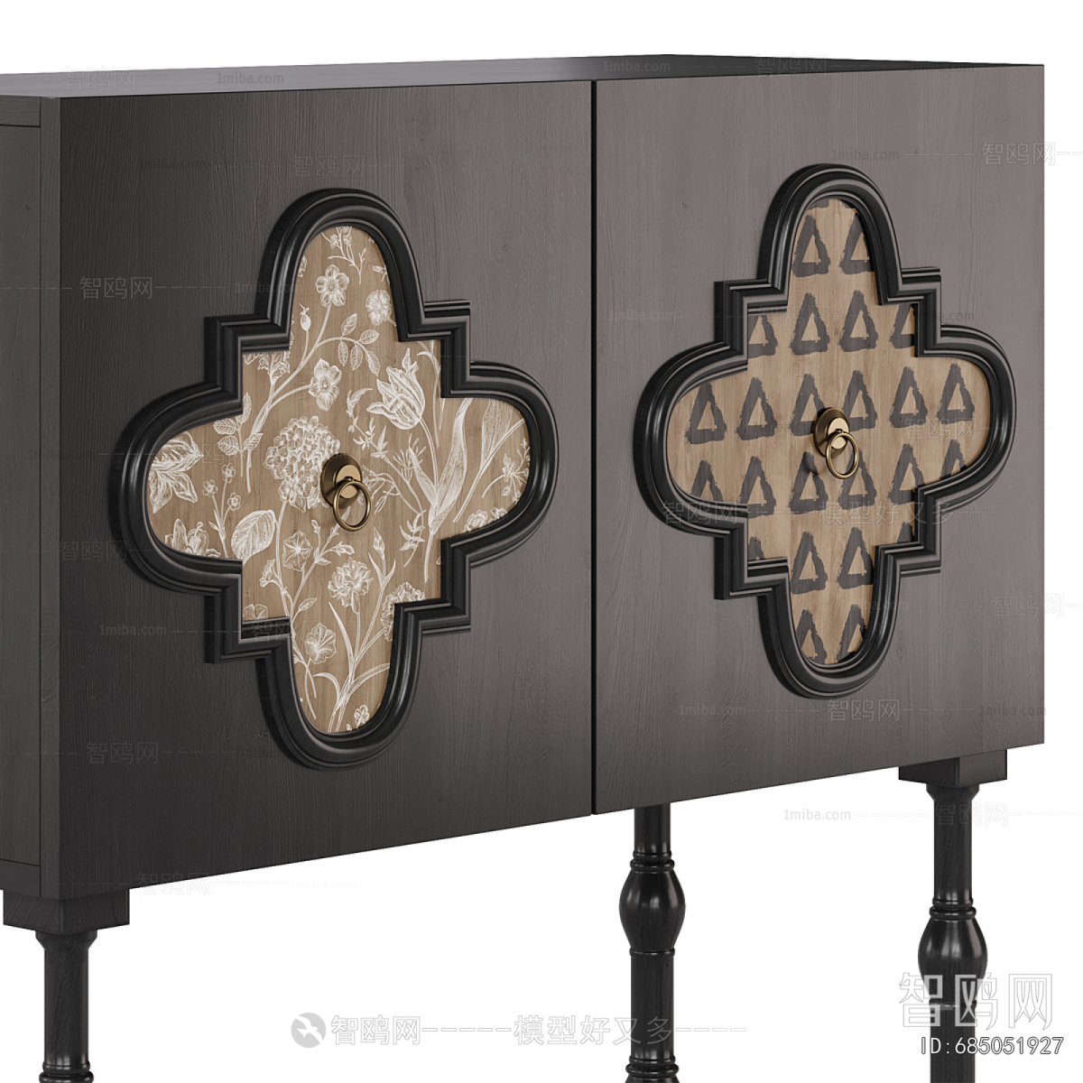 New Classical Style Entrance Cabinet