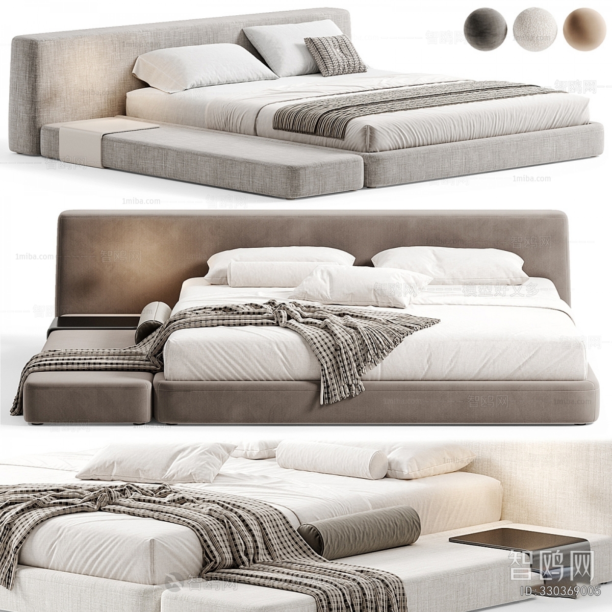 Modern Double Bed