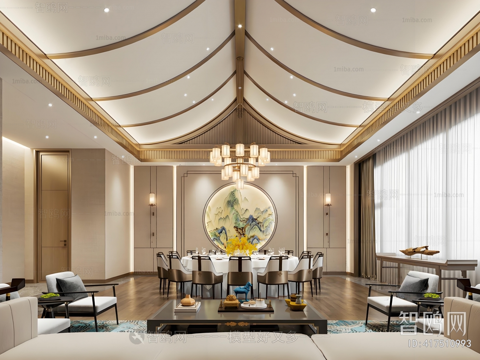 New Chinese Style Restaurant Box