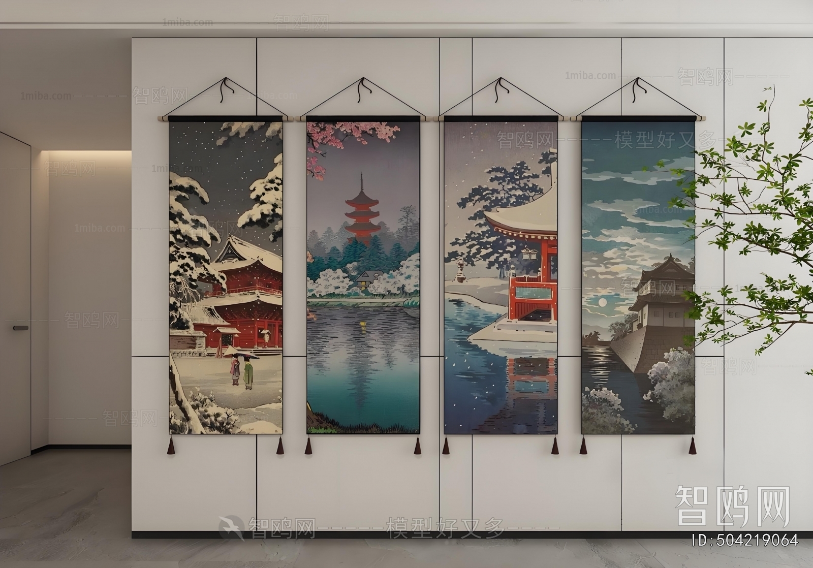 Japanese Style Painting