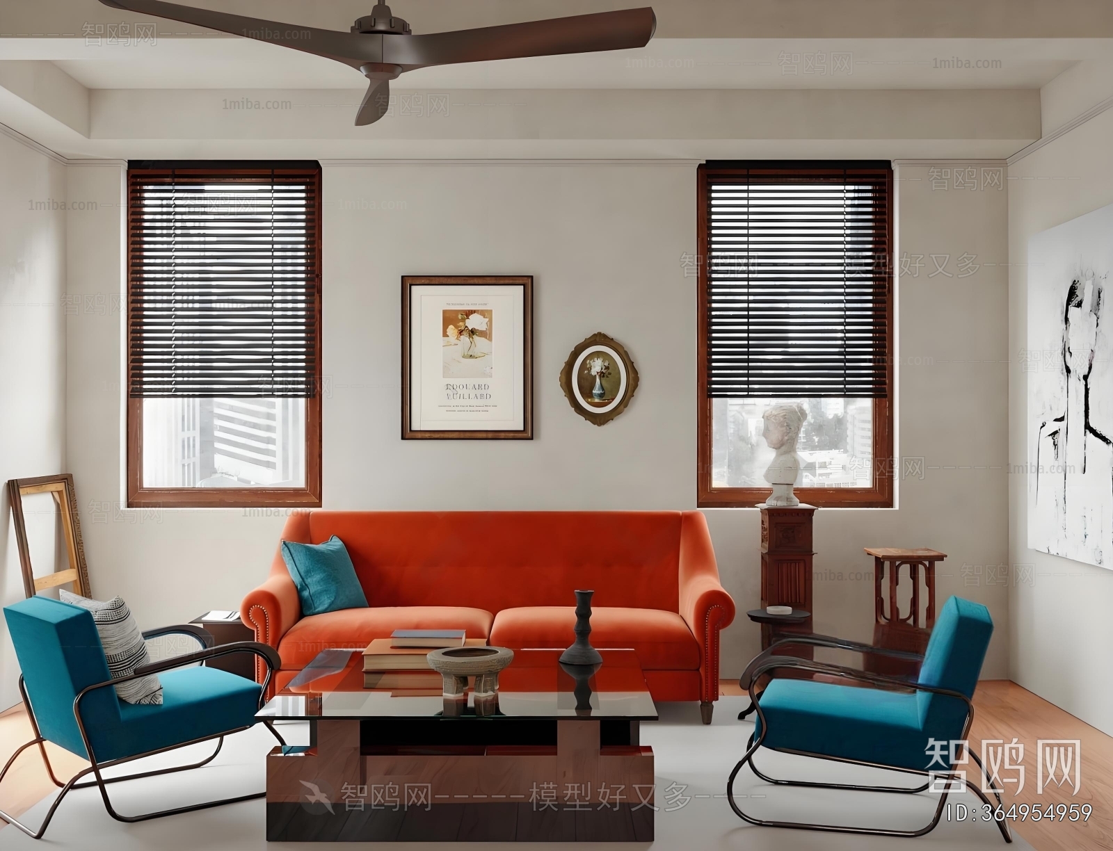 American Style A Living Room