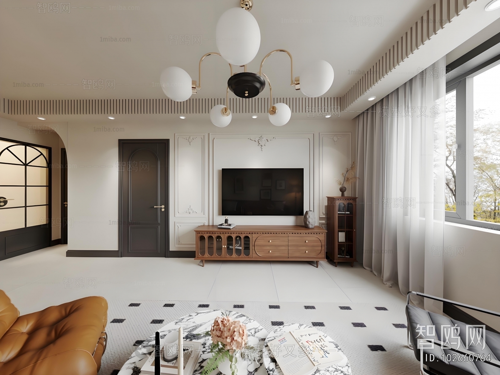 French Style A Living Room