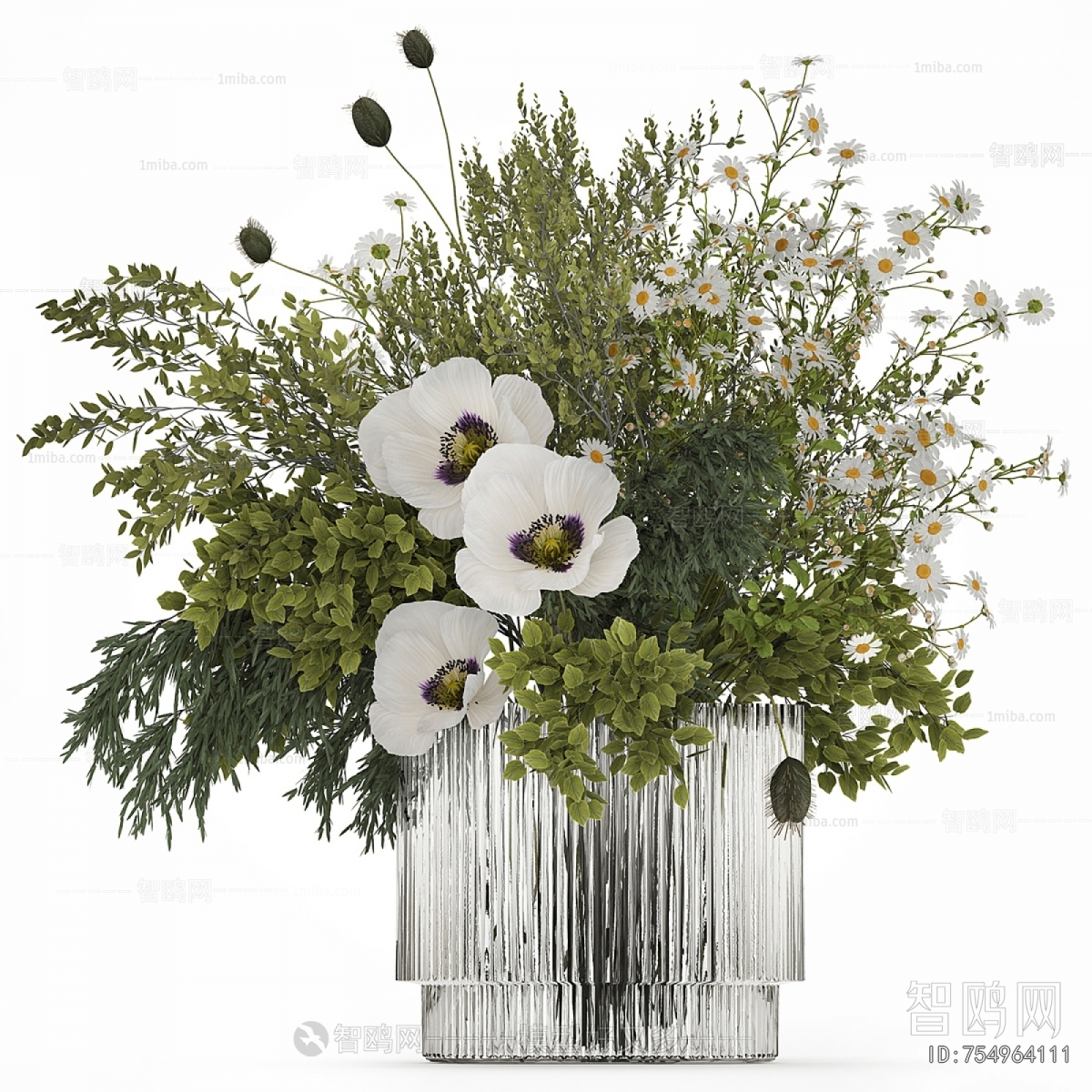 Modern Flower Arrangement
